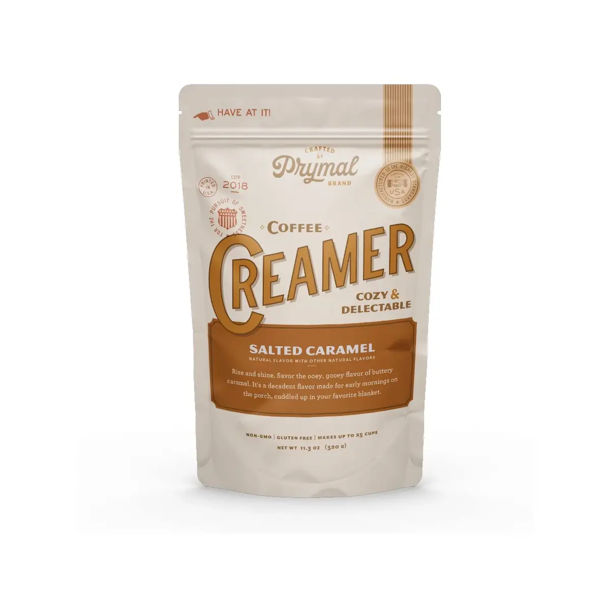 PRYMAL Salted Caramel Coffee Creamer