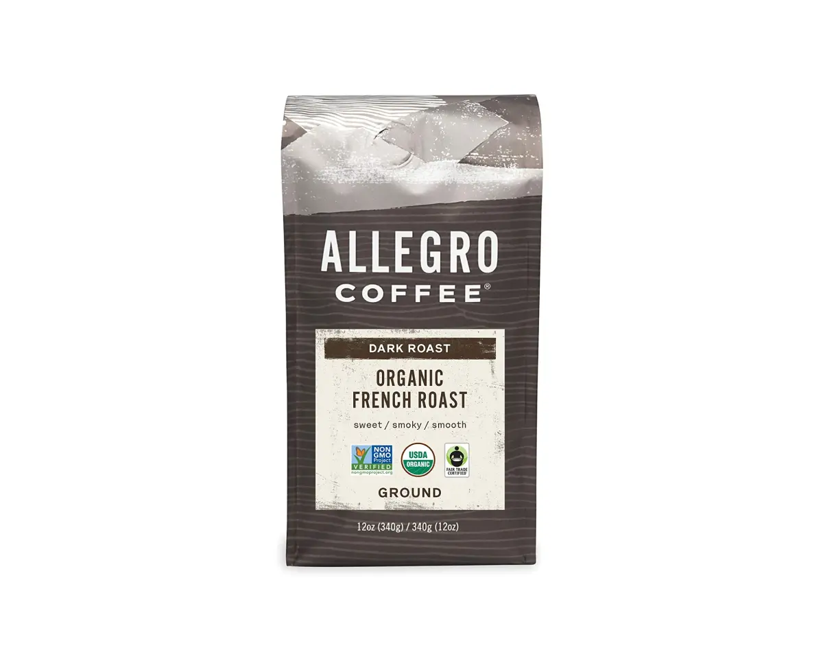 Allegro Coffee Organic French Roast Ground Coffee