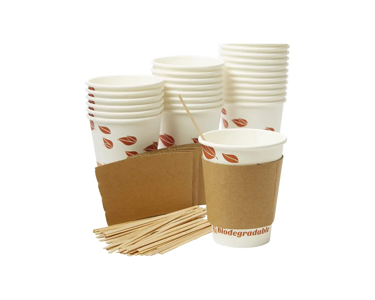 Recyclable, Biodegradable Hot Drink Cups