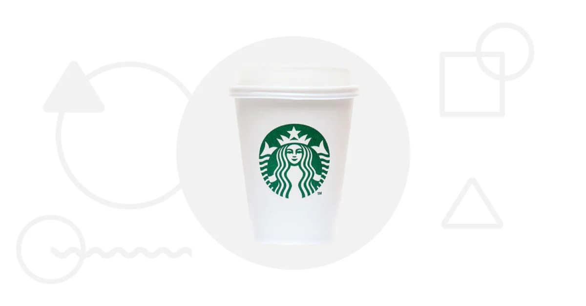 Starbucks breve cup
