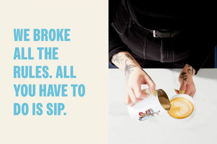 Atomo's promotional message