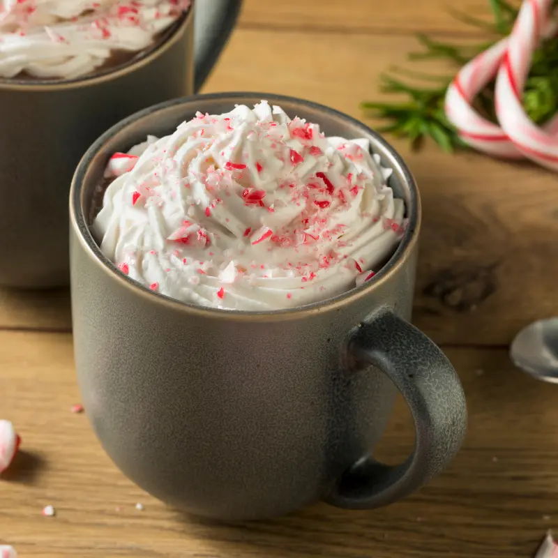 Peppermint Mocha in a cup