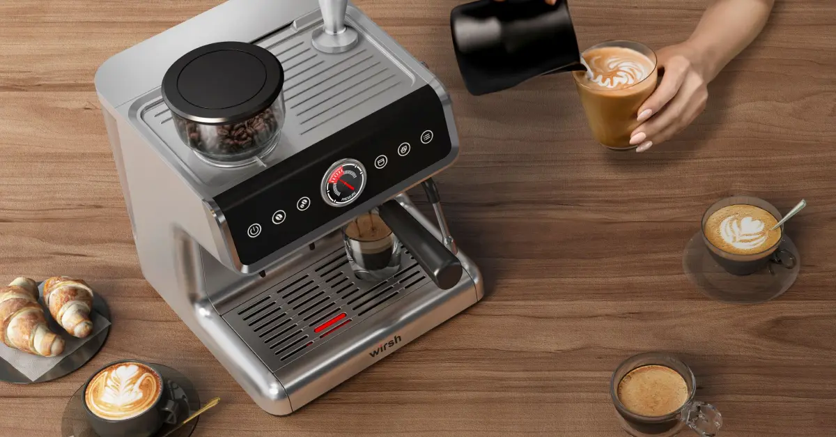 Wirsh Espresso Coffee Machine: Coffee Perfection at Your Fingertips